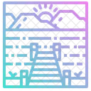 Lake River Sea Icon