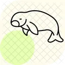 Lamantin Icône