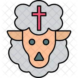 Lamb Cross  Icon