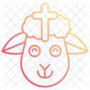 Lamb cross  Icon