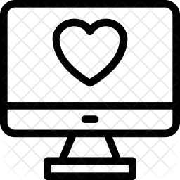 L'amour en ligne  Icône