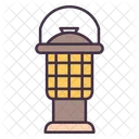 Lamp Camp Camping Icon