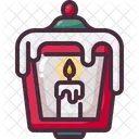 Lamp Christmas Fire Lamp Icon