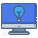 Lamp Monitor Screen Icon