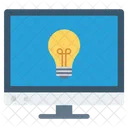 Lamp Bulb Monitor Icon