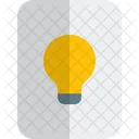 Lamp And Paper Business Idea Idea Icon