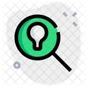 Lamp And Search Search Idea Search Icon