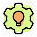 Lamp And Setting Idea Management Idea Generation Icon