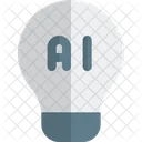 Lamp Artificial Intelligence Icon