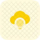 Lamp Cloud Cloud Idea Online Idea Icon
