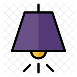 Lamp Decor  Icon