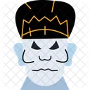 Male Zombie Spooky Halloween Icon