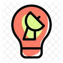 Lamp Satellite  Icon