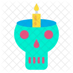 Lamp Skull  Icon