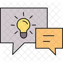 Lamp Speech Icon