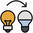 Esg Lampada Luz Ícone