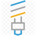 Lampada Cfl Compacta Ícone