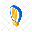 Lampada Lampada Isometrica Ícone