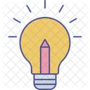 Lampada Criativo Design Icon