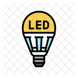 Lâmpada de LED  Ícone