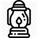 Lampara Linterna Luz Icono