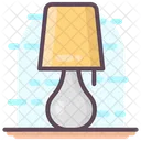 Lampara Lampara De Mesa Luz Icono