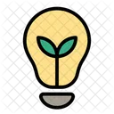 Eco Bombilla Luz Icon