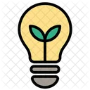 Eco Bombilla Luz Icon