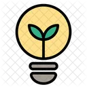 Eco Bombilla Luz Icon