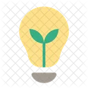 Eco Bombilla Luz Icon