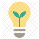 Eco Bombilla Luz Icon