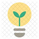 Eco Bombilla Luz Icon