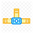 Linterna Frontal Ultraligera Para Senderismo Icono