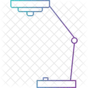 Lampara De Escritorio Luz De Escritorio De Oficina Iluminacion De Tareas Icono