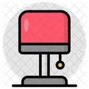 Lampara De Mesa Luz De Mesa Lampara Electrica Icono