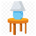 Mesa De Lampara Mesa Auxiliar Mesa De Habitacion Icono