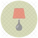 Mesita De Noche Lampara Luz Icon