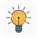 Idea De Lampara Lampara Bombilla Icon