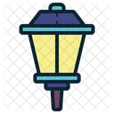 Lampara De Jardin Lampara Luz Icon