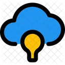 Idea De Nube Idea En Linea Computacion En La Nube Icono