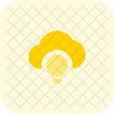 Nube De Lampara Idea De Nube Idea En Linea Icono