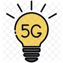 Lampe 5 G Idee Symbol