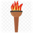 Lampe A Feu Lampe Vintage Torche Vintage Icône