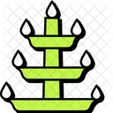 Lampenlichtfest  Symbol