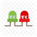 Lampes Series Circuit Icon