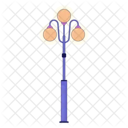 Lamppost streetlamp  Icon