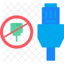 Lan Unplugged Cable Icon