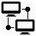 Data Transfer Data Synchronization Data Sharing Icon