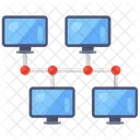 Lan Network Local Area Network Computer Network Icon