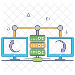 Lan Network  Icon